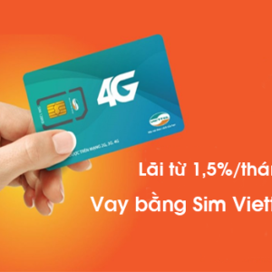 Vay tiền bằng sim số điện thoại Viettel