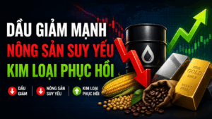 Bản tin nhanh hàng hóa 21/05: Kim loại phục hồi, nông sản và nguyên liệu công nghiệp tiếp tục chịu áp lực