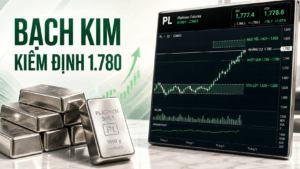 Bản tin hàng hóa 07/08: Đồng lập đỉnh lịch sử, bạch kim kiểm định 1.780 USD